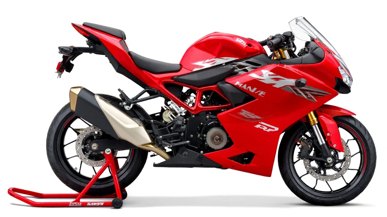 TVS Apache RR 310 2025 launch: more power, launch control, cornering aids at ₹2.75–3 lakh